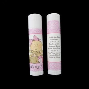 Vanilla Lip Balm for Baby Shower Favors for Girls